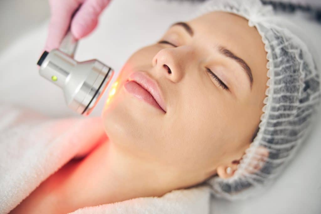 light therapy session
